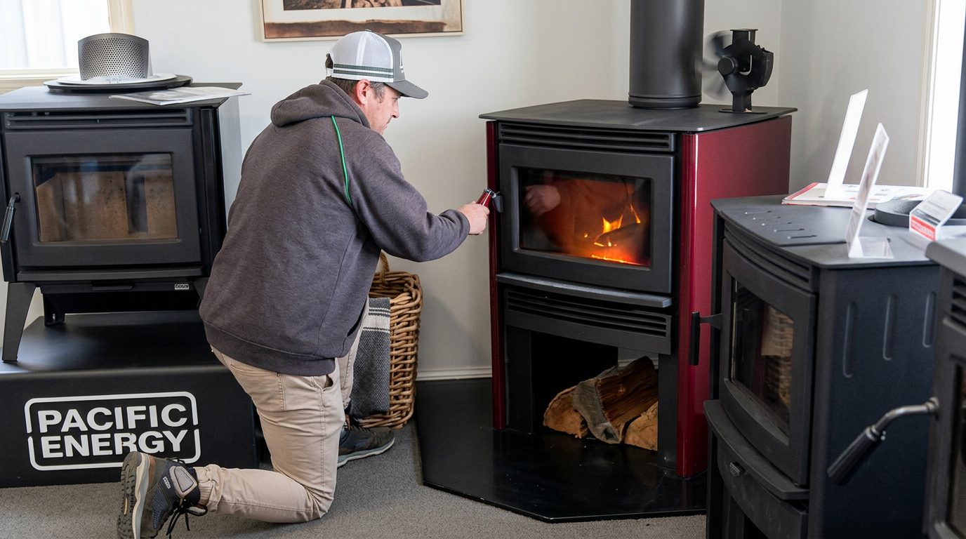 How do you prep your new wood fire?
