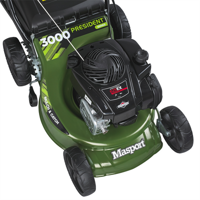Masport President 3000 ST 3'n1 Self Propelled Push Lawnmower