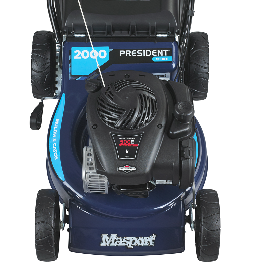 Masport President 2000 ST 3'n1 Self Propelled Push Lawnmower