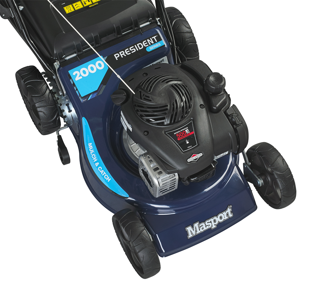 Masport President 2000 ST 3'n1 Self Propelled Push Lawnmower