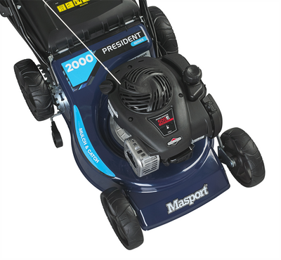 Masport President 2000 ST 3'n1 Self Propelled Push Lawnmower