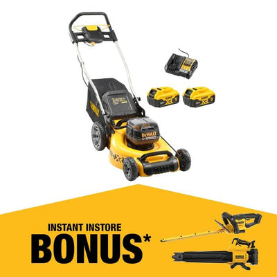 DeWalt DCMW564P2-XE 36V (18V x 2) 5.0Ah XR Li-ion Cordless Brushless Lawn Mower Combo Kit
