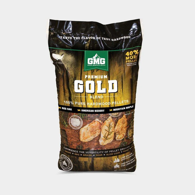 PREMIUM HARDWOOD PELLETS GOLD