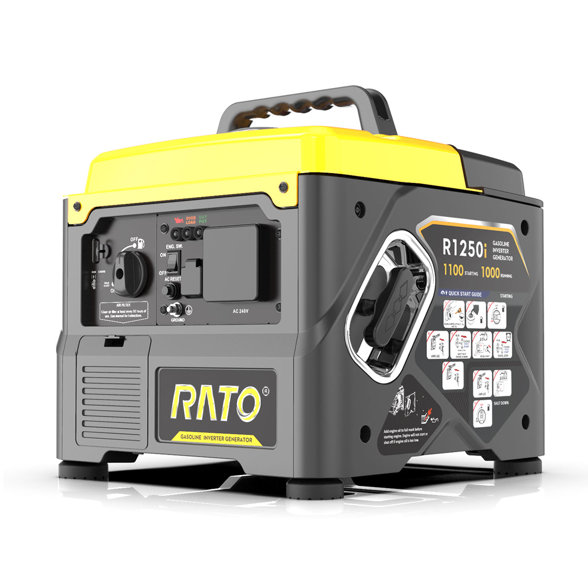 R1250i – 1.1kW Silent Inverter Generator