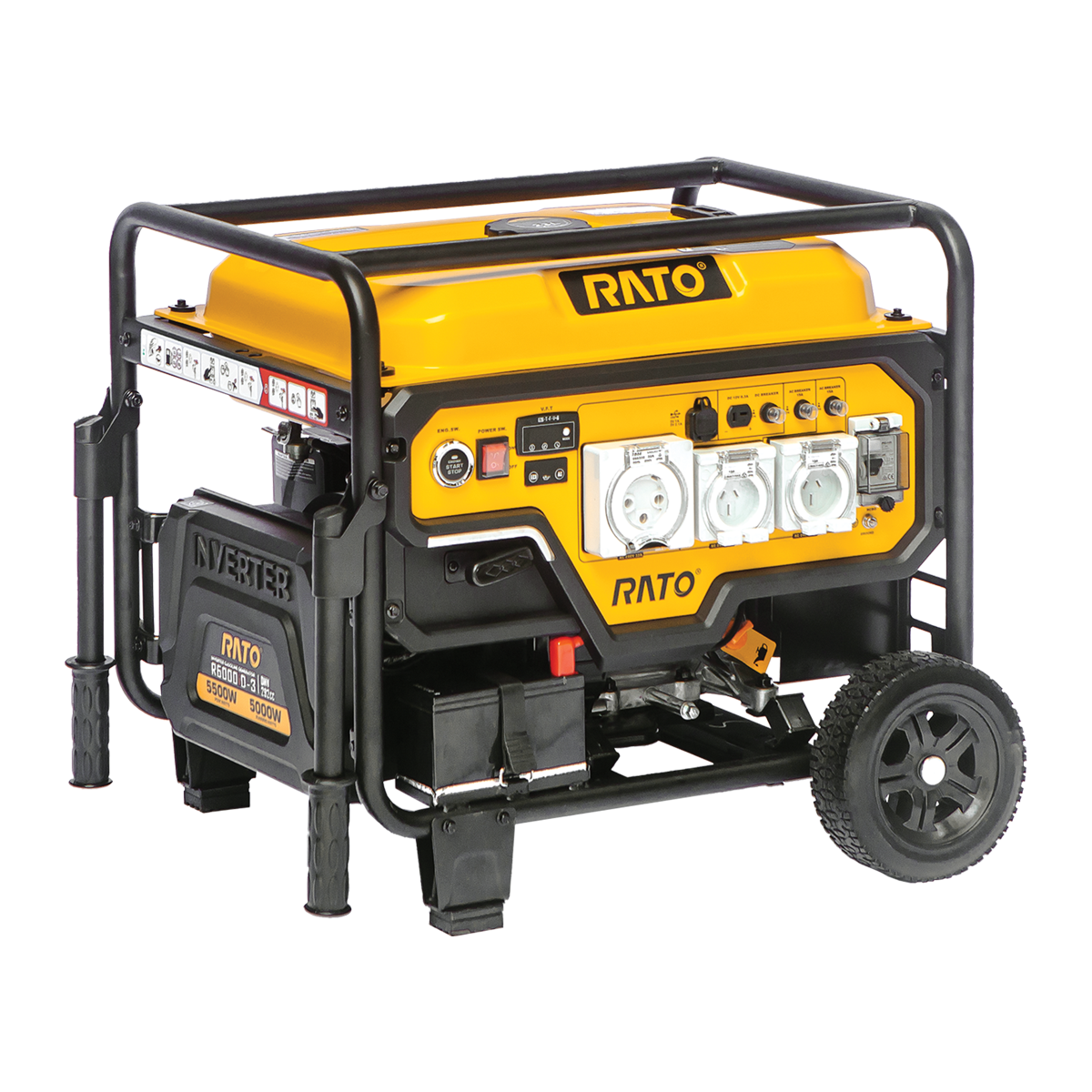 R6000iD-3 – 5.5kW Open Frame Inverter Generator