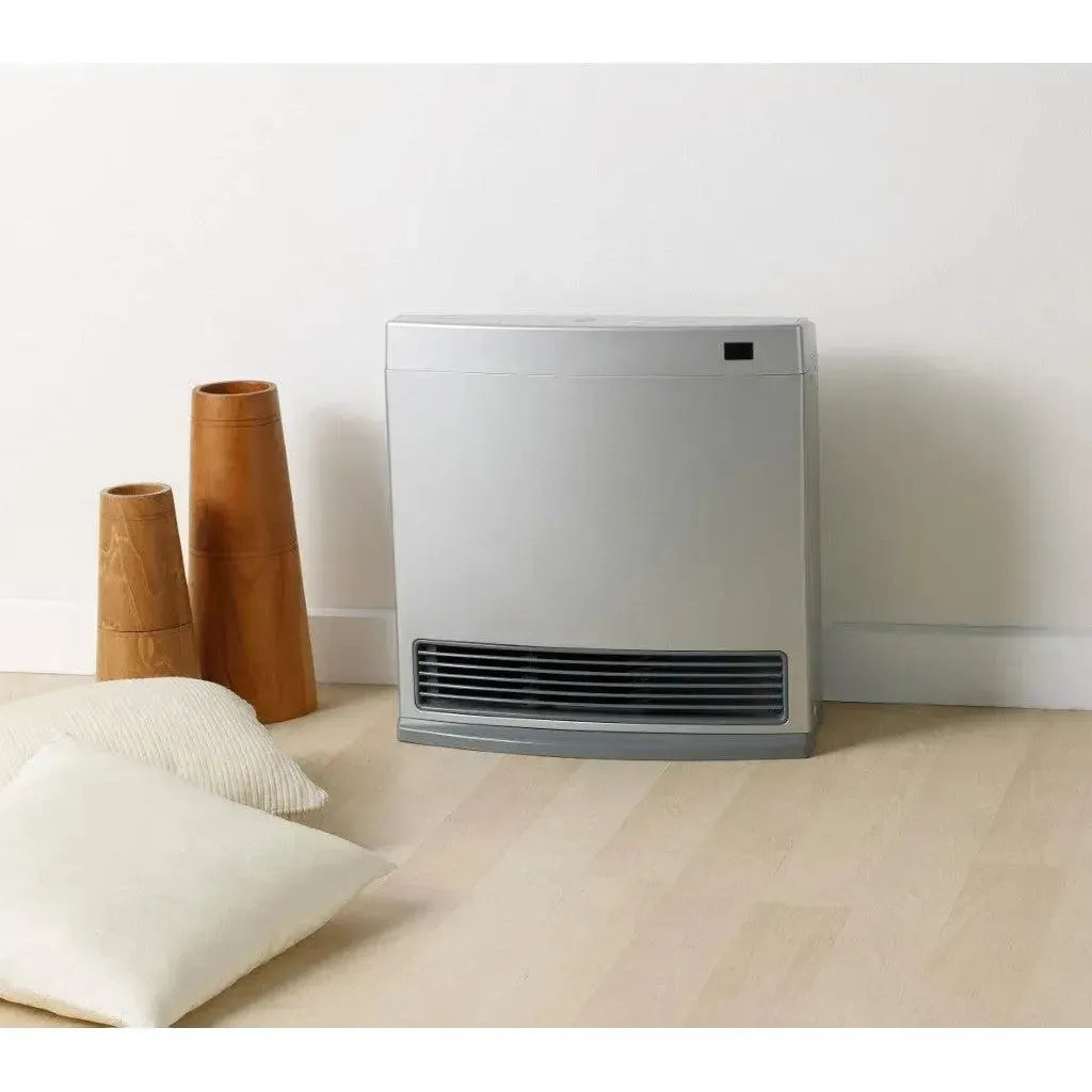 Rinnai Dynamo 15 Portable Gas Heater — Platinum Silver