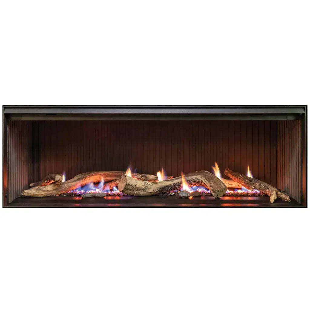 Rinnai LS 1000 Single Sided + Burn Media Gas Fireplace