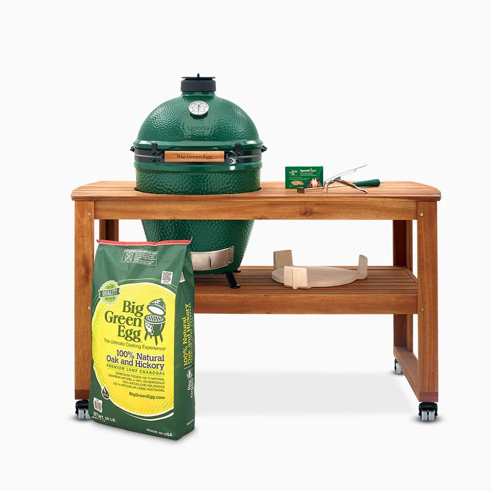 Big Green Egg Large Acacia Table