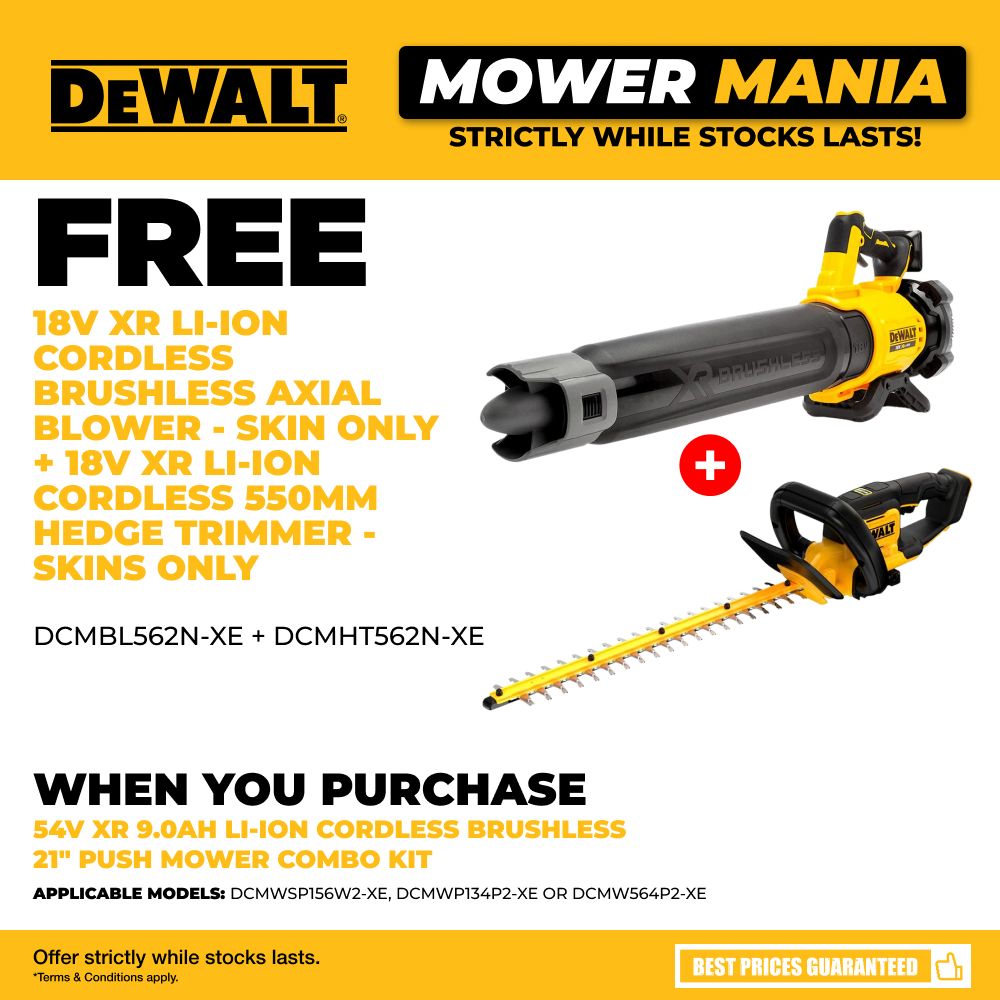 DeWalt DCMW564P2-XE 36V (18V x 2) 5.0Ah XR Li-ion Cordless Brushless Lawn Mower Combo Kit