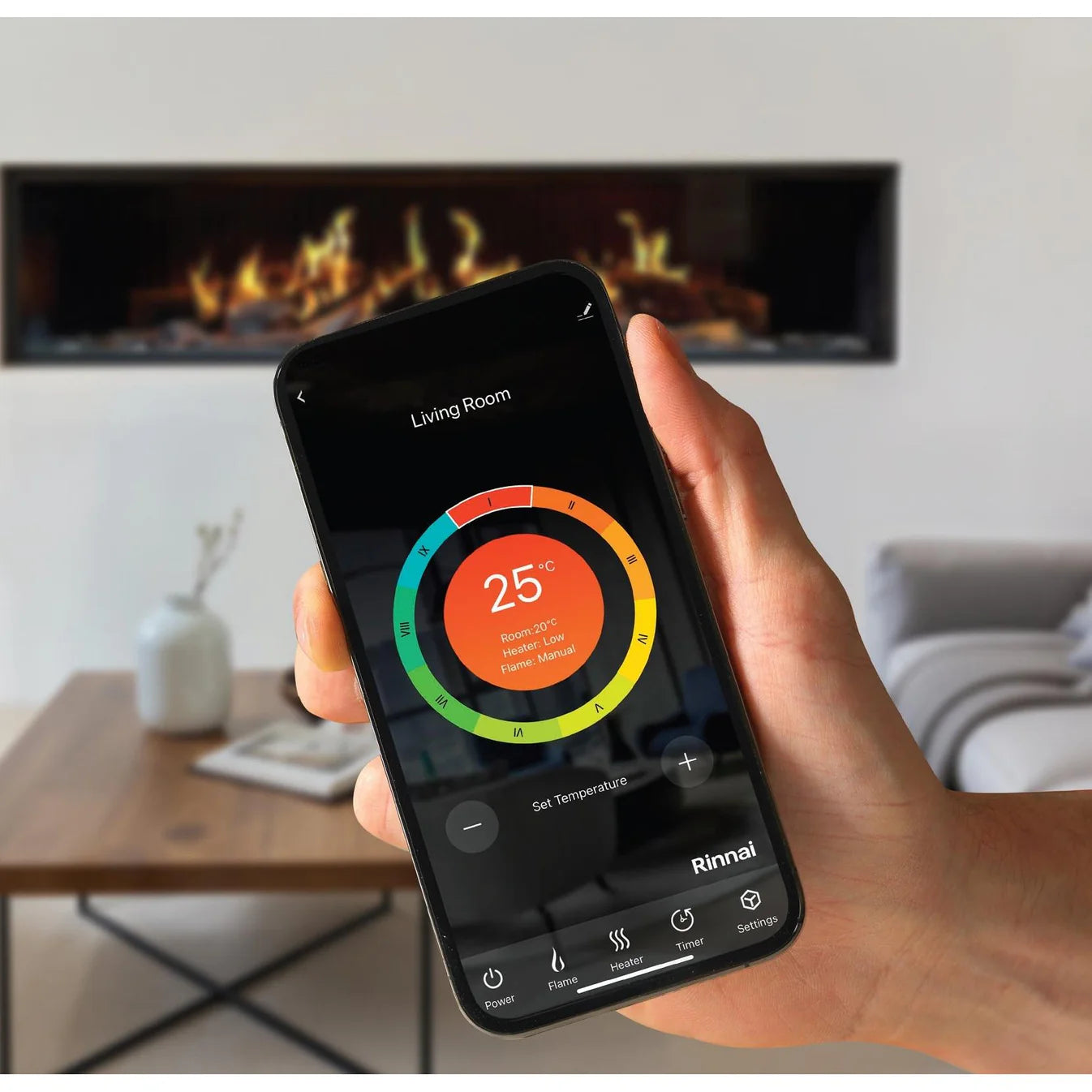 Rinnai EL1500 3kW Electric Fireplace
